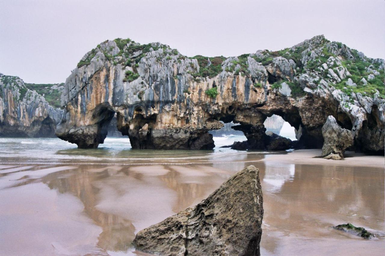 Casa Rural Las Fraguas Llanes, Gulpiyuri, Bufones Exteriér fotografie
