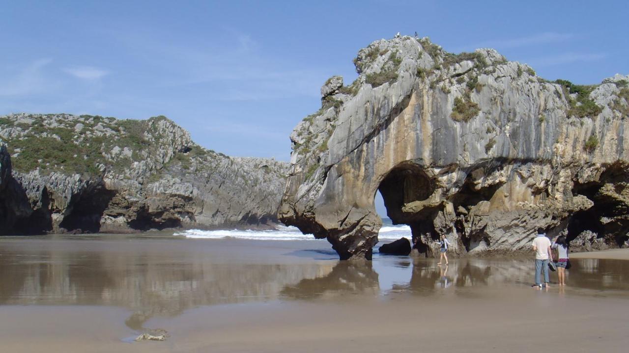 Casa Rural Las Fraguas Llanes, Gulpiyuri, Bufones Exteriér fotografie